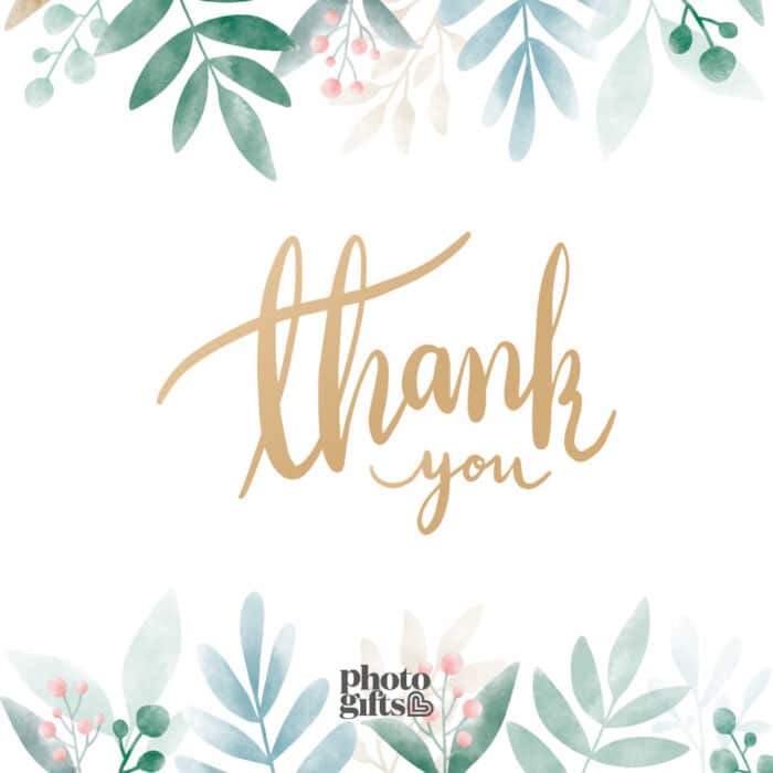 Thank You Gift Card